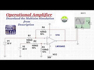 Operational Amplifier |Multisim Simulation |Tech Support