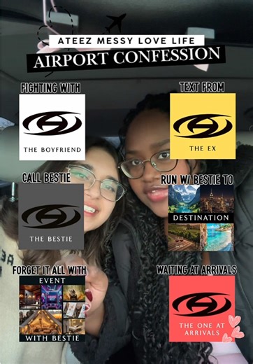 ATEEZ Airport Confession: A Heartfelt Scenario