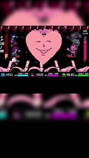 Pink 11/12 Deltarune Chapter 5 Secret Boss
