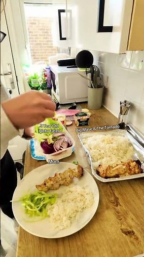 Picky Eater Made Progress… No Backup Nuggets Needed 😂Dinner For a Family Of 4