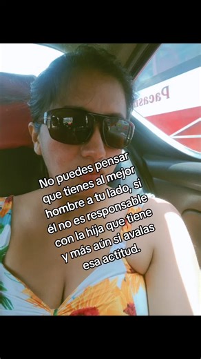 Si piensas que tienes al mejor hombre sabes que no es responsable con sus hijos, no tienes al mejor hombre y si tú avalas que no se haga responsable estás tan mal como él, seas la esposa, novia o la de turno... Nada justifica que un adulto no sea responsable más con su propia sangre. Tranquila muchas querrán esa suerte tuya de tener a ese super hombre a su lado. Claro que el hombre que abandona y se desentiende está actuando de forma correcta, está sembrando con justicia. Cada quien se cuenta la