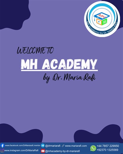 📚 FCPS PART 2 – EXTENDED TOACS (May 2026) 📚 with MH Academy by Dr. Maria Rafi ✅ Admission Open ✨ “Unlock your potential with MH Academy. Join us for expert guidance, valuable resources, and the support to ace your FCPS exams. Success is just one step away!” ✅ Course Highlights: 🔹 13 modules with all important stations mock exam keys 🔹 Clinical Governance module (15 recalls included) 🔹 Live & recorded sessions flashcards available 🔹 Case presentation by each student 🔹 Complimentary access 