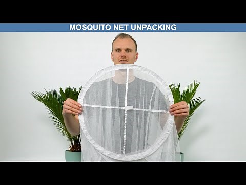 The Universal Backpackers Mosquito Net Demonstration - Includes Mosquito Net Pop-Out Folding Demo