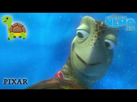 Kaplumbağa Gezintisi🐢 | Kayıp Balık Nemo w / ‪@DisneyStudiosTR‬