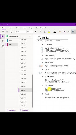 Hướng dẫn tạo nhanh To-Do List trong Onenote | Sugar MEPF #sugarmepf #onenote #onenotechallenge #microsoftonenote #xuhuongtiktok