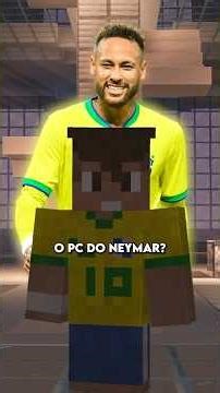Did Minecraft crash Neymar's PC?! #neymar #minecraft #pcgaming