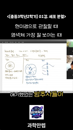 [중3과학] 체세포분열 관찰