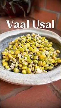 Simple & comforting : Fresh Vaal Usal