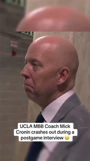 Mick Cronin gets irritated when asked about the Michigan State student section