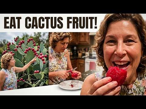 How to Eat a Prickly Pear Cactus