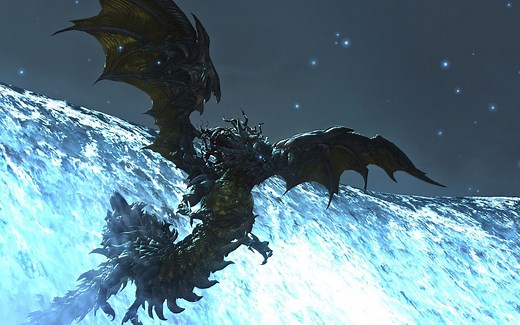 【FF14 OST】 神龙P1 神龙见首 Shinryu Phase 1 Theme ( Scale and Steel )