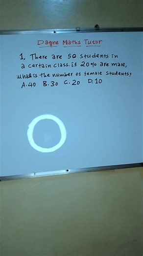 Maths | calculating percentage #science #stem #mathematics #math