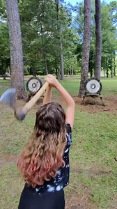 THUNK! Tomahawk traning @ Camp His Way | Marksmanship Camp