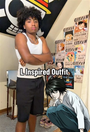 death note >>> #fashion #fashiontiktok #L #deathnote #fyp | outfit