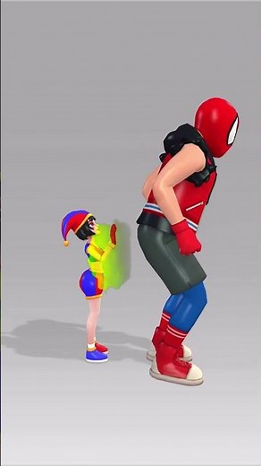 Jester Girl Fart Prank on Masked Hero 😂 #kpopdemonhunters #shorts