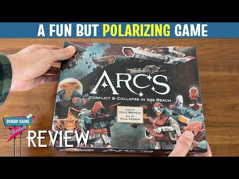 Arcs - A fun but POLARIZING board game (Review)