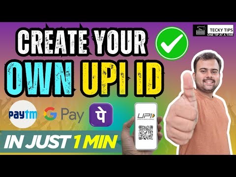 How To Create Your Own UPI ID? । Paytm । Google Pay । Online Payment । Viral
