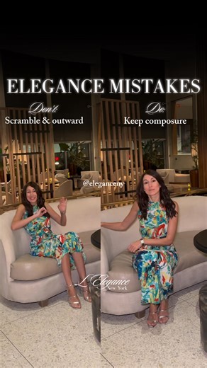 Never make this elegance mistake Elegance isn’t just about one perfect gesture, it’s about the details that shape your entire presence. In this video, you saw how something as simple as the way you sit down can completely shift how others perceive you. Elegance lives in these quiet, refined choices, the moments most overlook, but that the truly elegant woman masters. If you want to go beyond surface-level tips and begin embodying elegance in every part of your life from posture to presence, from