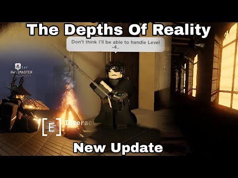 Roblox The Depths Of Reality New Update! | The Interstice lvl, new NPC, Items, armor and more!