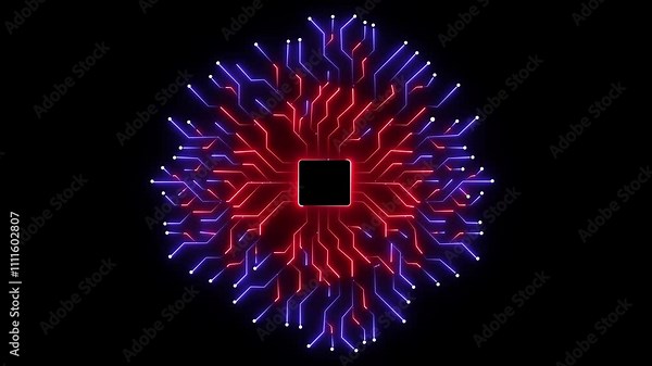 PNG Alpha .Abstract digital dot line particle data background connecting technology concept Motherboard circuit pattern background