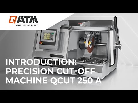 Precision cut-off machine Qcut 250 A | QATM