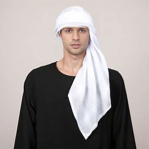 [Hot Item] Custom Arabian Yashmagh Kuffiyeh Palestine Wrap Print Islamic Mens Head Scarf Men Shemagh Arab Scarf