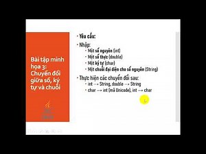 Java cơ bản - Chương 2. Kiểu dữ liệu (Phần 2) - chuyển đổi kiểu - mảng