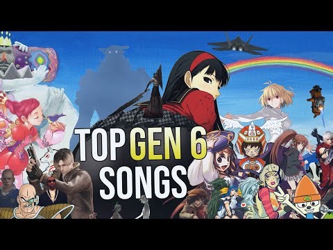 Top 50 GEN 6 Video Game Songs - Party Rank