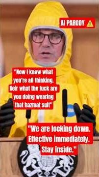 Starmer locks down Britain for meningitis 💀 #shorts #viral #comedy #politics #parody