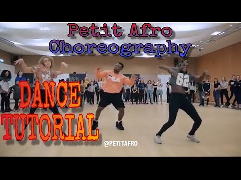 Petit Afro Choreography ( DANCE TUTORIAL ) | DIFFERENT AFRO STEPS IN ONE CHOREO