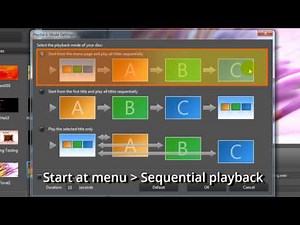 PowerDirector Disc Making