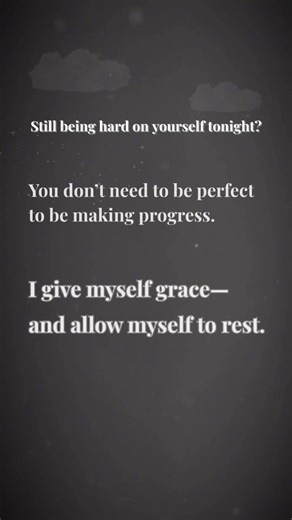 Give Yourself Grace 🌙 Night Affirmation for Peace