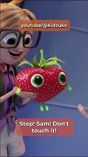 ✨ Barry the Strawberry's Best Bits! 🍓 | #CloudyWithAChanceOfMeatballs #Foodimals #kidzuko ​