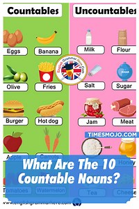 What are the 10 countable nouns? - TimesMojo