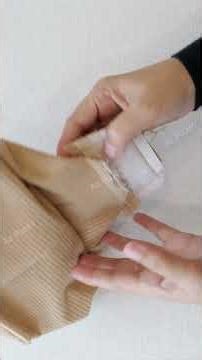 🌸DIY Cute Zipper Pouch Bag 👜 #bag #sewing #sewingprojects