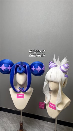 Wig Styling Showcases for Knights of Guinevere