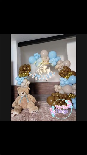 Make your baby shower unforgettable with our custom balloon backdrops — perfect for photos, themes, and that wow factor ✨ Starting at $900, each setup is designed to elevate your celebration in a big way. 📲 WhatsApp 433-2216 to check booking availability and secure your date! #ParTeeThings #BabyShowerDecor #BalloonBackdrop #BabyShowerInspo #PartyGoals