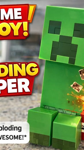 Minecraft Exploding Creeper Toy 💥 | Press the TNT & BOOM! 🎮 Minecraft fans, you’ll LOVE this! In this video, we unbox and test the Minecraft Exploding Creeper RC Toy 💥💚 Watch what happens when we press the TNT button… ➡️ BOOM! The creeper explodes just like in the game 😲 This toy is super fun, exciting, and perfect for: ✔️ Minecraft lovers ✔️ Kids toy reviews ✔️ Fun unboxing videos ✔️ Creeper fans 💚 👉 Don’t forget to LIKE 👍,and SHARE for more fun videos! #Minecraft #ExplodingCreeper #Min
