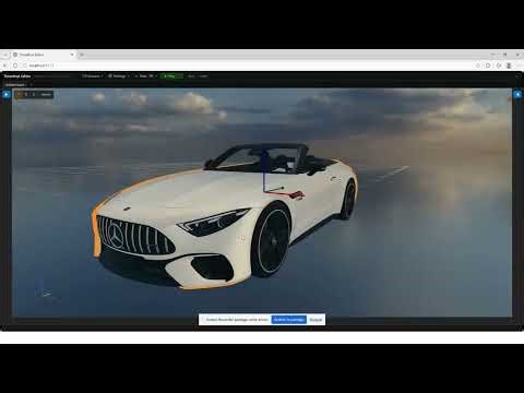 ThreeRustEngine Editor