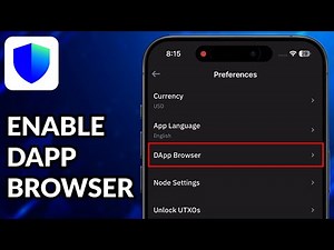 How To Enable DApp Browser To Trust Wallet
