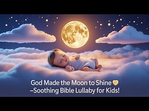 🕊️ Soothing Bible Lullaby for Babies | Gentle Christian Sleep Music with God’s Promises/ Lullaby 🌙