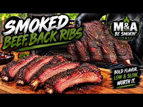Smoked Beef Back Ribs on the Offset Smoker