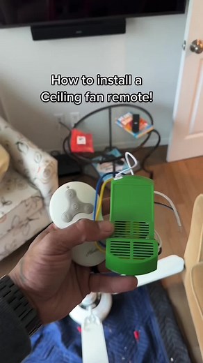 Ceiling Fan Remote Installation Guide
