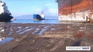 Ship Crashing Into Shore | Merchant Navy