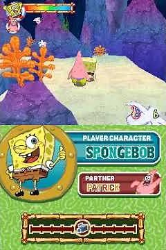 SpongeBob's Atlantis SquarePantis Gameplay (Nintendo DS)