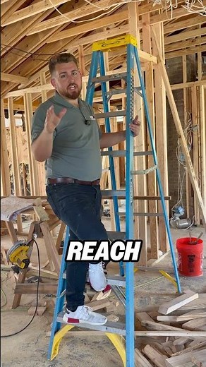 DID YOU KNOW: 8-ft ladder = most homes. Raised ceilings? We size up.