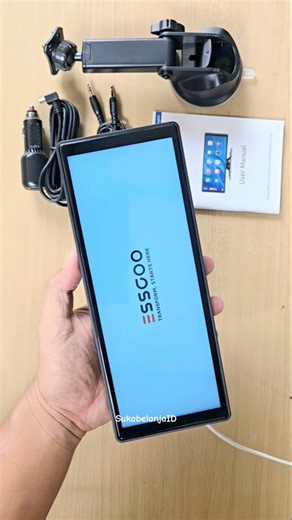 ESSGOO carplay portable monitor unboxing