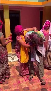 Holi at Tuntun Bhaiya's house...