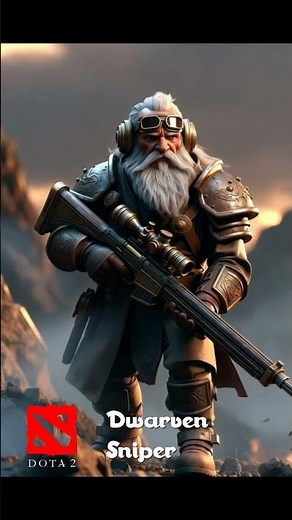 Dota 1 Heroes #doom bringer @drow ranger #omniknight #sniper