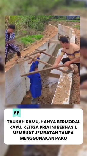 Struktur yg kokoh bisa buat jembatan kuat dan tahan lama. 👍👍 #jembatan #fypシ #manufacturing